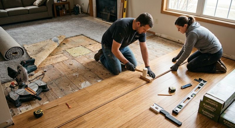 Bamboo Flooring Installation in Palm Coast, FL