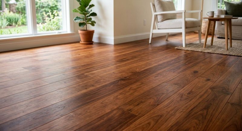Cherry Floor Installation in Hastings, FL