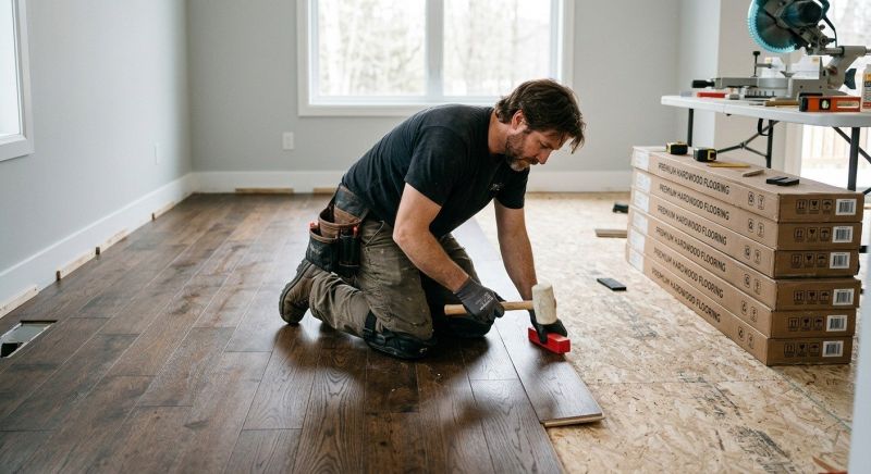 Hardwood Floor Installation in Crescent City, FL