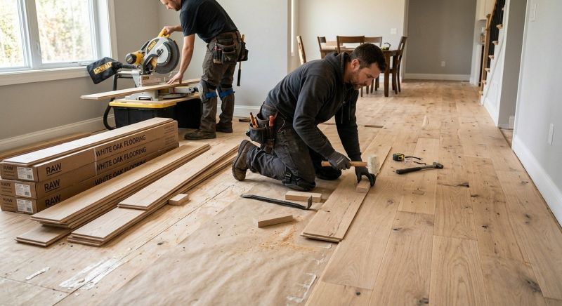 Hardwood Floor Installation in East Palatka, FL
