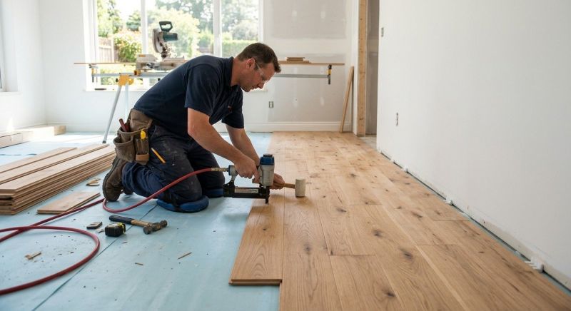 Hardwood Floor Installation in Flagler County, FL