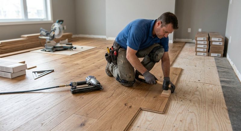 Hardwood Floor Installation in Flagler County, FL