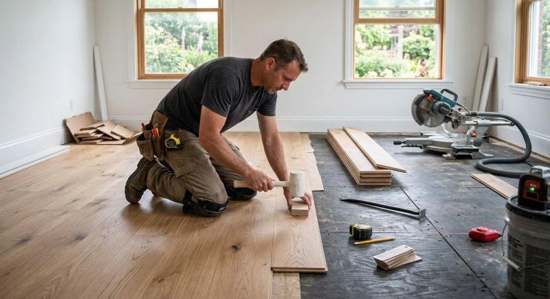 Hardwood Floor Installation in Hastings, FL