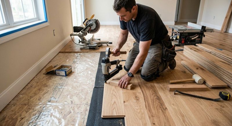 Hardwood Floor Installation in Ormond Beach, FL