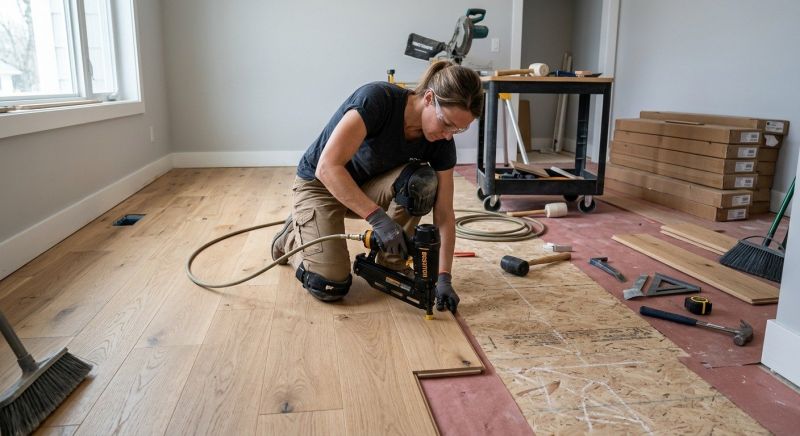 Hardwood Floor Installation in Saint Augustine, FL