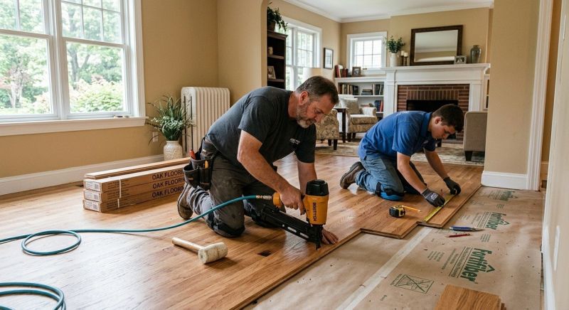 Hardwood Floor Installation in Volusia County, FL