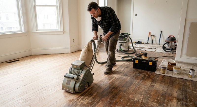 Hardwood Floor Renovation in Palm Coast, FL