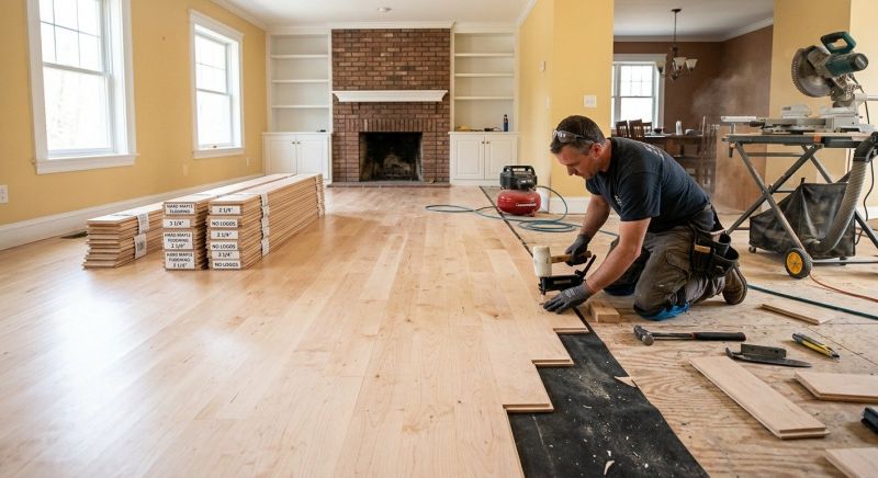 Maple Flooring Installation in Palm Coast, FL