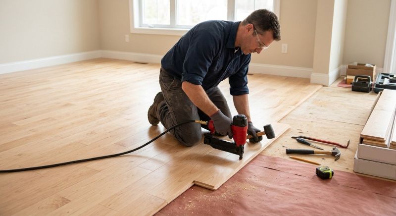 Maple Flooring Installation in Saint Augustine, FL