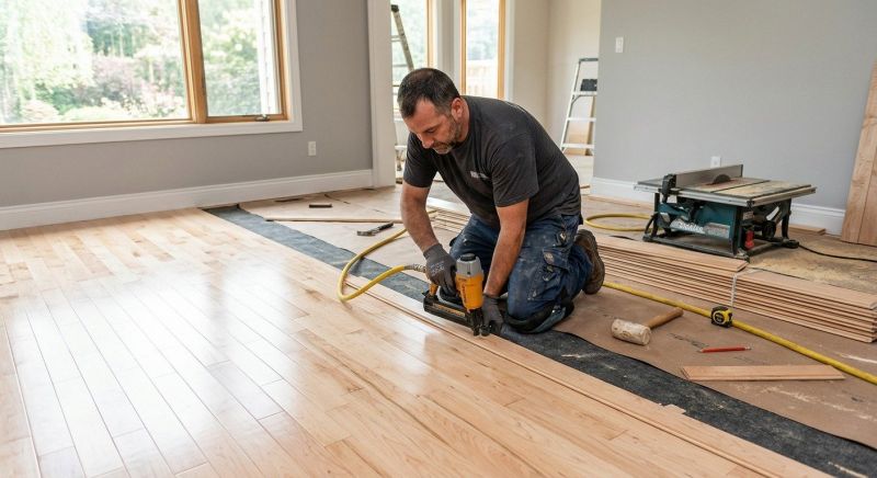 Maple Flooring Installation in Volusia County, FL