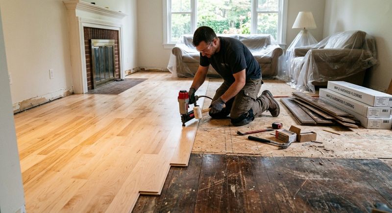 Maple Flooring Installation in Volusia County, FL