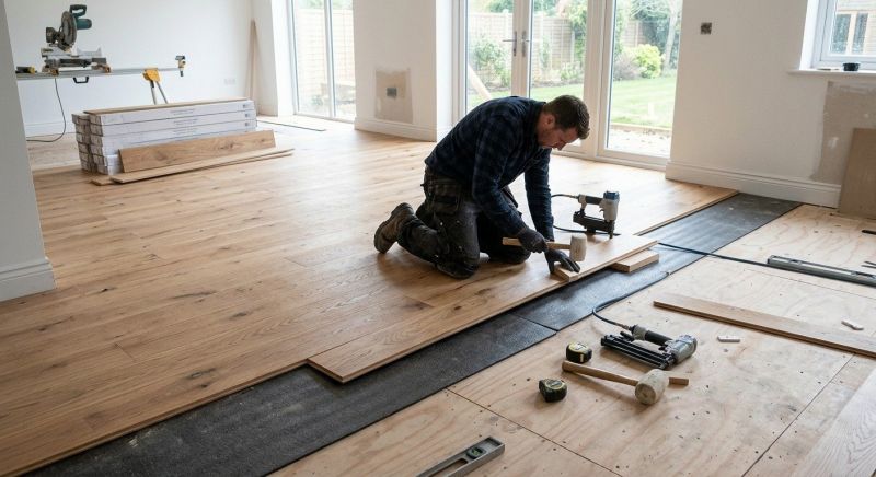 Oak Floor Installation in Palm Coast, FL