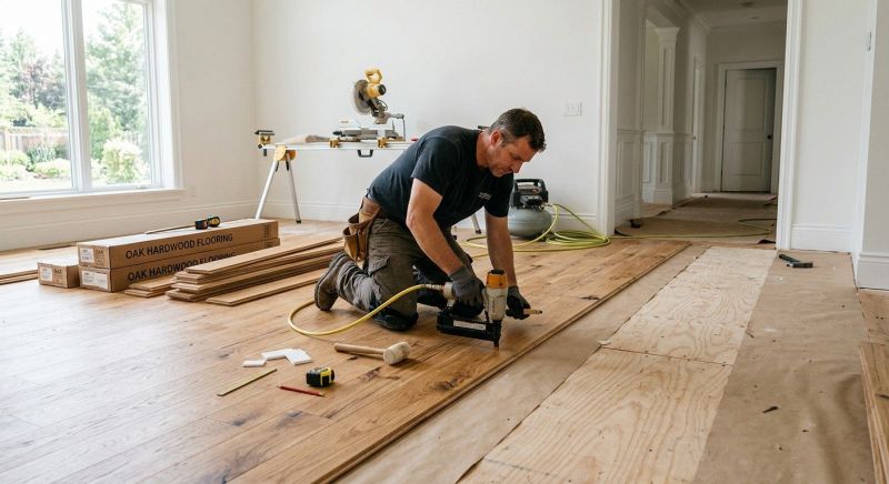 Oak Floor Installation in Ormond Beach, FL