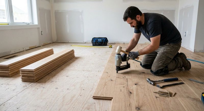 Oak Floor Installation in Saint Augustine, FL