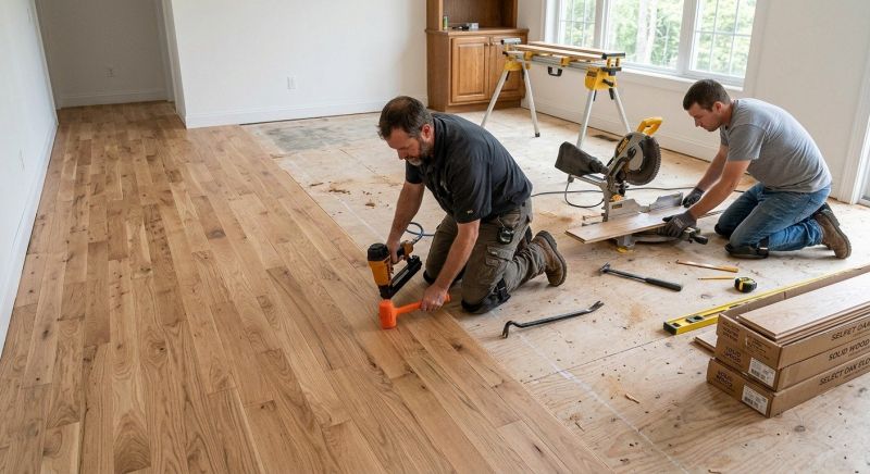 Oak Floor Installation in Saint Augustine, FL