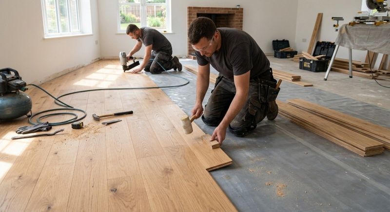 Oak Floor Installation in Saint Augustine, FL