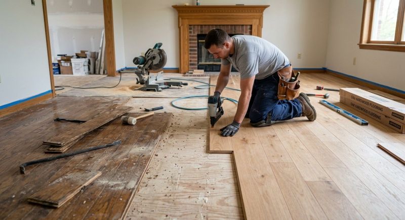 Oak Floor Replacement in Palm Coast, FL