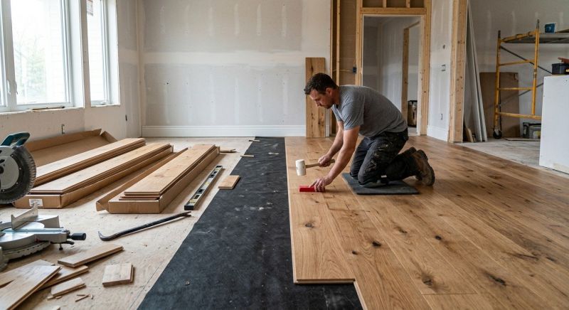 Wide Plank Floor Installation in Palm Coast, FL