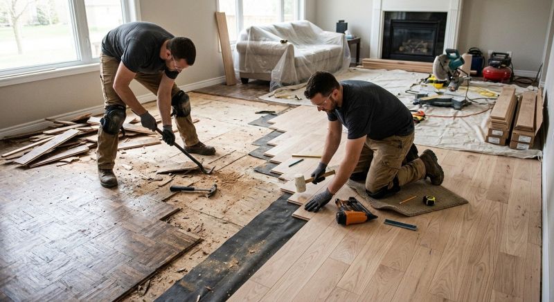 Wood Floor Replacement in Ormond Beach, FL