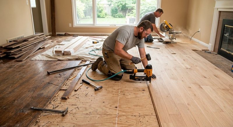 Wood Floor Replacement in Ormond Beach, FL